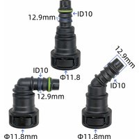 11.8-ID10 fuel line quick connector SAE 11.8mm female connector pipeline fittings original plastic joint 1pc