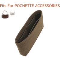 Fits For Pochette Accessories Bag Purse Insert Organizer Makeup Handbag Travel Organizer Inner Purse CosmeticToiletry Bags