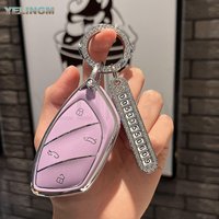 Remote Key Fob for MG ZS EV HS EHS EZS MG6 MARVEL R MARVEL X Soft TPU Protective Cover Shell for Roewe RX5 I5 I6 RX3 RX8 ERX5