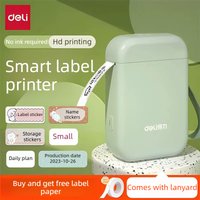 Deli Q1A label printer, small household portable Bluetooth thermal printer, no ink free label machine