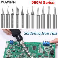 900M-T Soldering Iron Tips Pure Copper Lead-free Welding Tips Head 900M-IS/I/KU/K/B for Soldering Station Repair SMD PCB Tools