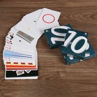 10 Trick Magic Card Set - Playing Card Magic Kit with Multiple Effects Beginner Training Gimmick Deck Close Up Illusion Props