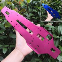 TS4N ALLOY CHASSIS BLUE/RED vintage 1/10 scale RC Toy Car Parts for THUNDER TIGER