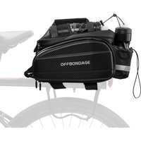 AliExpress OFFBONDAGE 20L Bicycle Rear Seat Bag Bike Saddlebag MTB Bike Rack Bag Trunk Pannier Cycling Travel Bag Basket Bike Accessories