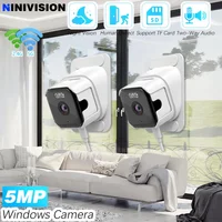 Mini Window IP Camera O-Kam Pro 5MP 5G 2.4G Wireless Easy Installation Secure Network Black Light Night Vision Human Detection