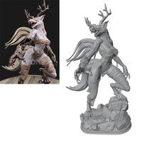1/24 Room Decoration Items Resin Figure Nsfw Anime Character Statue Unassembled And Unpainted Sexy Girl Statue