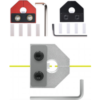 3D Printer Parts aluminum alloy filament connector breakage connector For Bambu Lab Creality Elegoo eSUN Sunlu PLA PETG ABS
