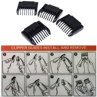 1/2/3/4Pcs Universal Hair Clipper Limit Comb Guide Attachment Barber Replacement Style Tools