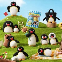 PINGU MINI MEME Series Plush Blind Box Peripherals Figure Doll Pendant Keychain Cute Desktop Ornament Bag Charm Trendy Toy Gift