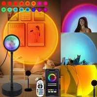 Inteligentna lampa zachodzącego słońca Tuya LED Night Ligh USB RGB Smart Life APP Zdalna projekcja do dekoracji pokoju Fotografia Festiwal Narodziny