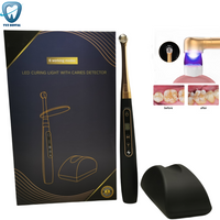 Photopolymériseur dentaire sans fil LED 1S durcissement 6 modèles lampe de durcissement dentaire décariée avec détection de caries pour équipement clinique