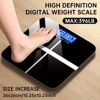 Electronic Scale,396Pound Digital Bathroom Scale,High Precision Scale,BeltLEDHD Display and Temperature Display(Can Be Switched