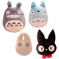 Cute Totoro Cushion Totoro Hand Warm Pillow Totoro Plush Pillow Soft Stuffed Animal Toy Japanese Cartoon Totoro Throw Pillow