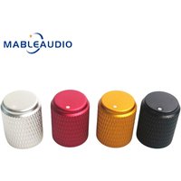 5PCS Aluminum Alloy Knob HIFI Audio Amplifier Power Amplifier Volume Potentiometer CD Knob 12X15MM