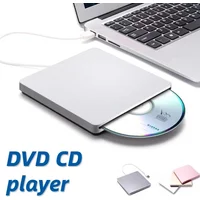 USB DVD Drives Optical Drive External DVD RW Burner Writer Recorder Slot Load CD ROM Player for Apple Macbook Pro Laptop PC Hot