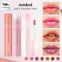 rom&nd JUICY LASTING TINT-7 Shades,Mirror-Like Finish,Luxury Makeup,Glass Lip Effect,Korean Cosmetic,K-Beauty,Korean Makeup,