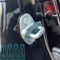 Car Door Lock Buffer For Benz Smart Fortwo Forfour 453 Rattling STOP Soundproof Screaks Deaf Seal Deadener Damper