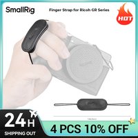 SmallRig GR Series Camera Finger Strap for Ricoh GR Series Black Top-Grain Leather Secure Easy Instal Enhanced Comfort for Shoot