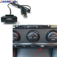 RCD510 RCD315 USB Cable Charging Port Radio Socket for Skoda Octavia 2 Golf 5 Tiguan Mk1 Jetta 5 Passat B6 Tuning Accessories