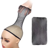 Hairnets good Quality Mesh Weaving Black Wig Hair Net Making Caps Weaving Wig Cap Hair Nets
