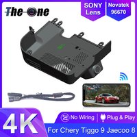 Nouveau! Caméra de tableau de bord pour Chery Tiggo 9, Jaecoo 8, J8, Chery Fulwin T10 2023-2026 – Enregistreur vidéo DVR Wi-Fi Plug & Play