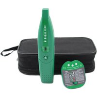 MS5902 Automatic Multifunctional Circuit Breaker Finder Fuse Socket Tester With Analogue Receiver And Flashlight US/EU/UK Plug