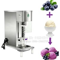 Commercial Swirl Freeze Dessert Fruits Acai Ice Cream Machine Yogurt Ice Cream Blending Machine Yogurt Ice Cream Mixer Blender