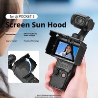 Screen Sun Hood for dji Pocket 3 Foldable Sunshade Cover Anti-Glare Protective For Osmo Pocket 3 Gimbal Camera Accessory