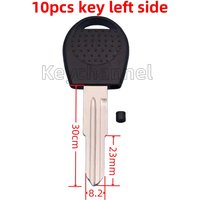 Keychannel 10PCS/lot Transponer Key Chip Key Case For Chevrolet BEAT SAIL Captiva GM Lacetti SPARK Optra Locksmith Tool