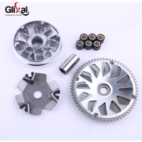Glixal Complete Variator Kit with Roller Weights for DIO 50 AF62, AF68 Today NVS50 AF61, AF67, GIORNO AF70 Scooter Moped