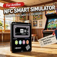 For NFC Amiibo Chargeable Simulator Emulator Universal Writer for Switch/SWITCH2 Accessories Wiiu 3ds Kingdom Tears Breath Wild