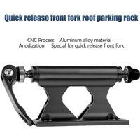 Bicycle Rack Carrier For Car Roof Holder Road Bike Front Fork Quick Release Fixed Clip Mount SUV Modified Parking Rack Bracket
