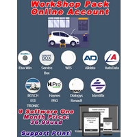 Upgrade to 2026 Workshop Pack Online Account for USA Auto-data Haynes PRO WIS ServiceBox Elsa Win Dialogys