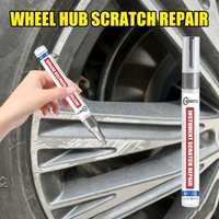 Repair Paint Pen Metal Touch Up for Wheel Rim Door Handle and Car Chrome Scratch Restoration