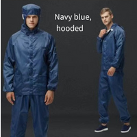 Safety Clothing With Pockets Dust-Proof Clean Paint Materials Isolation Split Type Work ClothesUnisex Reusable Anti-Static