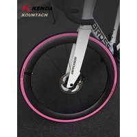 AliExpress Kenda K1092 New Road Bike Puncture and Slip Resistant Tires Ultra Lightweight Foldable 700x28c Kountach Elite Pink Side