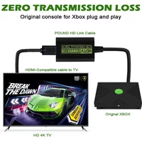 For Xbox To HDMI-Compatible Adapter Converter HDTV Cable For Xbox Original Game Console To TV 1080p 720p 480p Plug And Play
