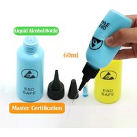 65ML Alcohol bottle Anti Static Solvent Bottle With Needle Dispensing Rosin Washing Plate LeakProof Tablet Phone Computer Repair