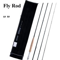 Goture 2.7M Fly Fishing Rod Carbon Four-Section Rod Set,Suitable for Freshwater And Saltwater Fishing for Bass, Salmon And Trout