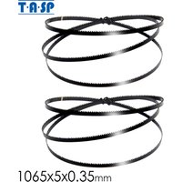 TASP 2pcs 1065 x 5 x 0.35 mm Band Saw Blades for Proxxon Micro Bandsaw MBS/E Bandsaw - TPI 14/24