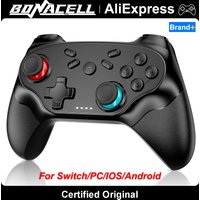 Controller for Switch/PC/IOS/Android Wireless Gamepad 6-axis Gyro W/Turbo Vibration Game Handle Joystick Remote Control Rocker