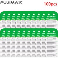 PUJIMAX 5-100PCS Fishing Floats Battery CR425 Night Fishing Floats Light Luminous 3.6V Electric Floats Battery Fishing Accessory