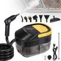 2500W Handdampfreiniger Hochtemperatur-Dampfreinigungsmaschine mit 1600ml Tank für Küche, Sofa, Fenster, Auto, Zuhause