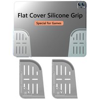 2pcs Soft Silicone Auxiliary Mobile Game Holder for iPad Tablet Grips Handle Gaming Accessories for PUBG Mobile Game Joystick