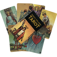 Radiant Wise Spirit Tarot Cards Of Rider Divination Deck English Versions Edition Oracle Board Playing INK Table Game For Party