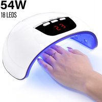 Professional Nail Dryer 18LEDS Infrared Sensor Manicure Nail Lamp for Quick Curing All UV Gel Nail Polish Nail Dryer Salon Tools