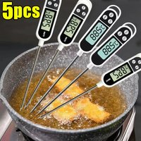 Digital Kitchen Thermometer LCD Display TP300 Electronic Food Thermometer LCD Display Digital Temperature MeasuringTool for Meat