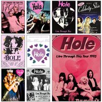 H-Hole Band Classic Poster Removable Wall Sticker Self Adhesive Art Mural Home Office Living Room Dining Room Wall Decor
