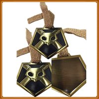 Anime Kurosaki Ichigo Cosplay Agent Licence Costume Accessories Kids Adult Gift Ginjou Kuugo Badge Halloween Carnival Prop