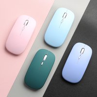 Bluetooth Mouse For Notebook PC Computer Battery Ultra-Thin Wireless Mouse For iPad Samsung Huawei Lenovo Android Windows Tablet
